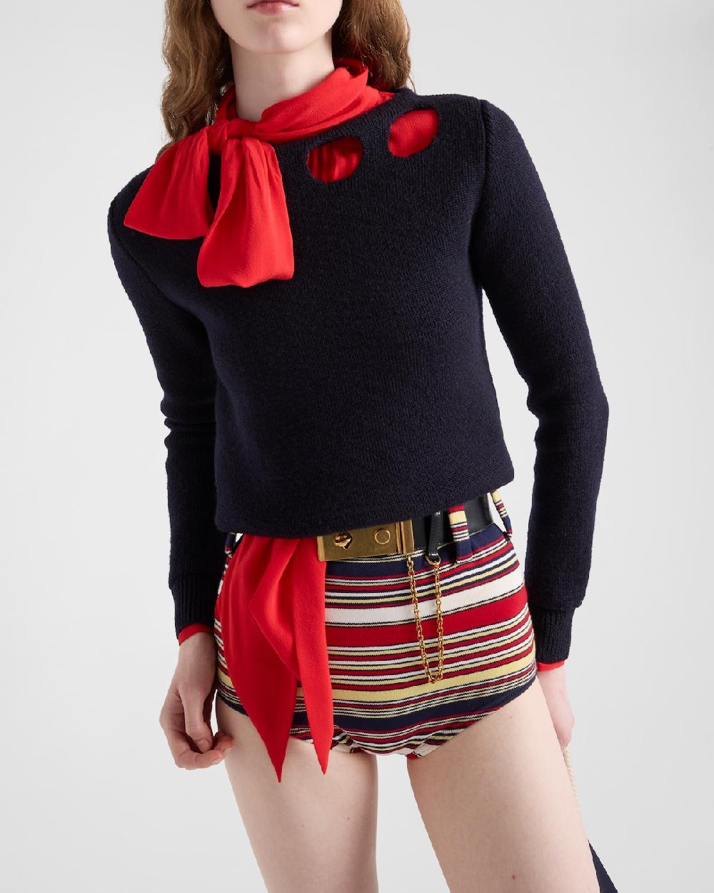 Prada Pantalones cortos de algodón En oferta