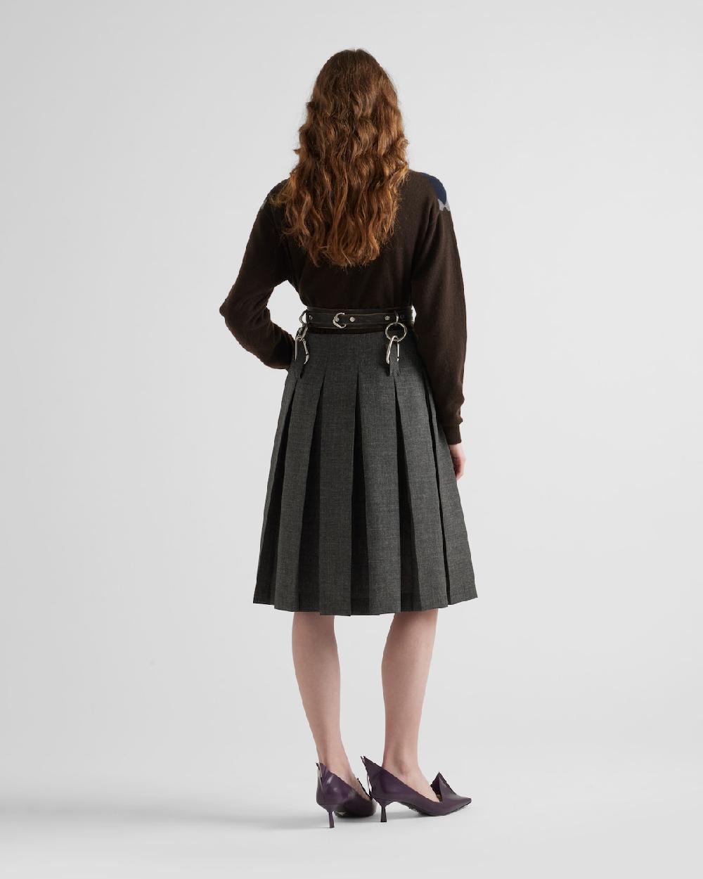 Prada Jersey de cachemir con escote en V Rebajas de fábrica
