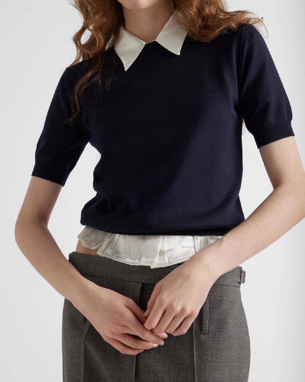 Prada Jersey de lana extragrande Envío gratis