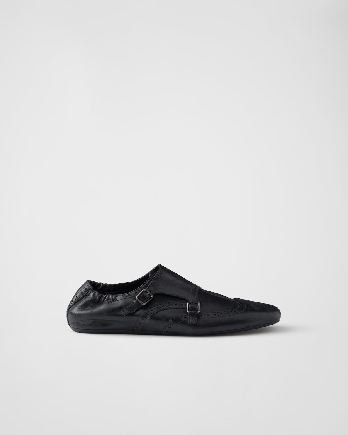 Prada Zapatos Shuffle con doble tira y hebilla