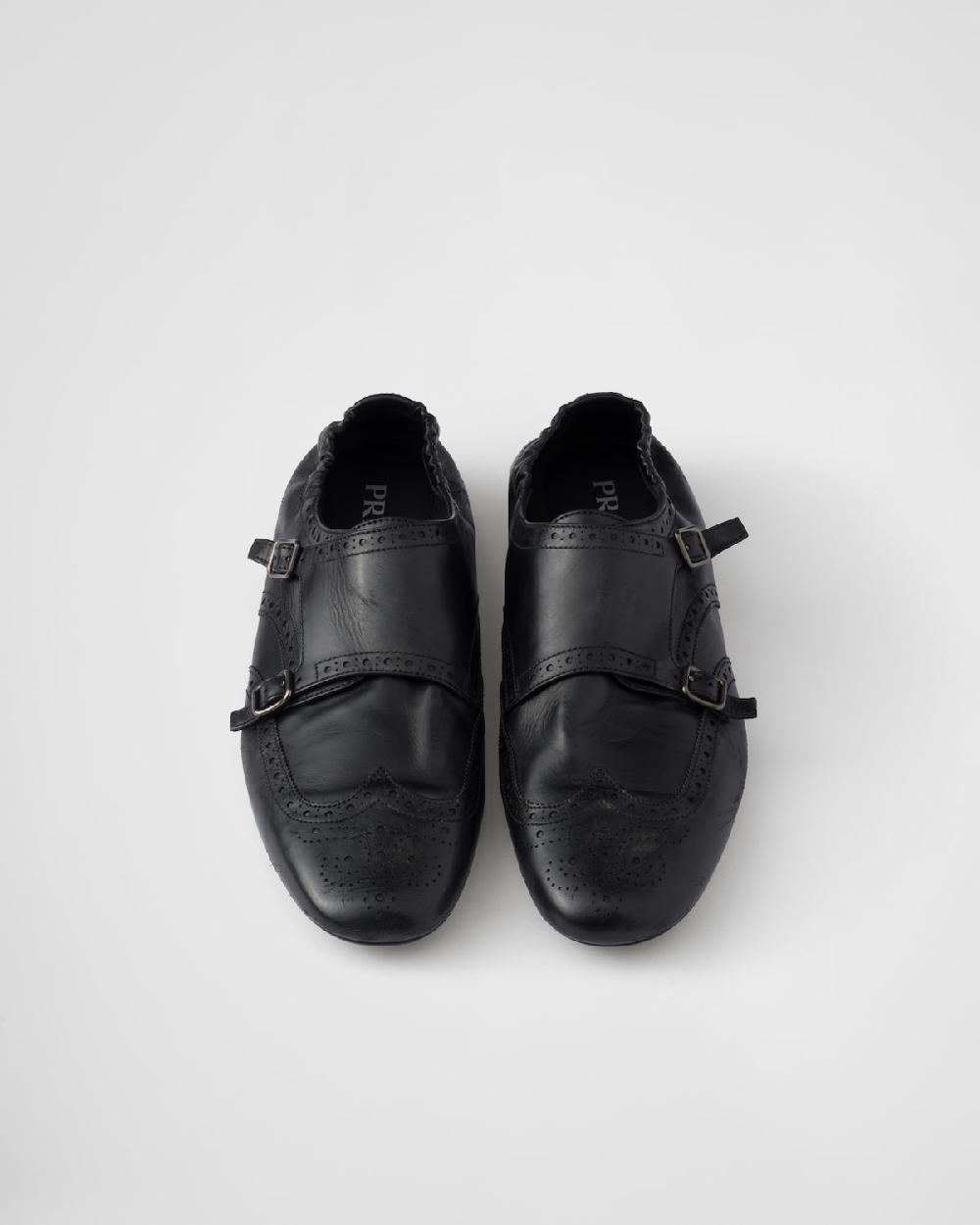 Prada Zapatos Shuffle con doble tira y hebilla Últimos 2 días