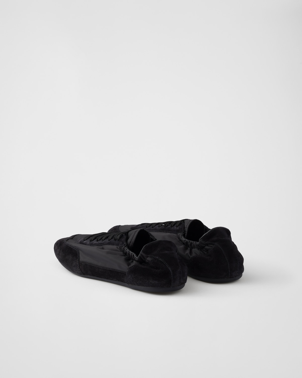 Prada Zapatillas Collapse de Re-Nylon y ante con elástico Último día