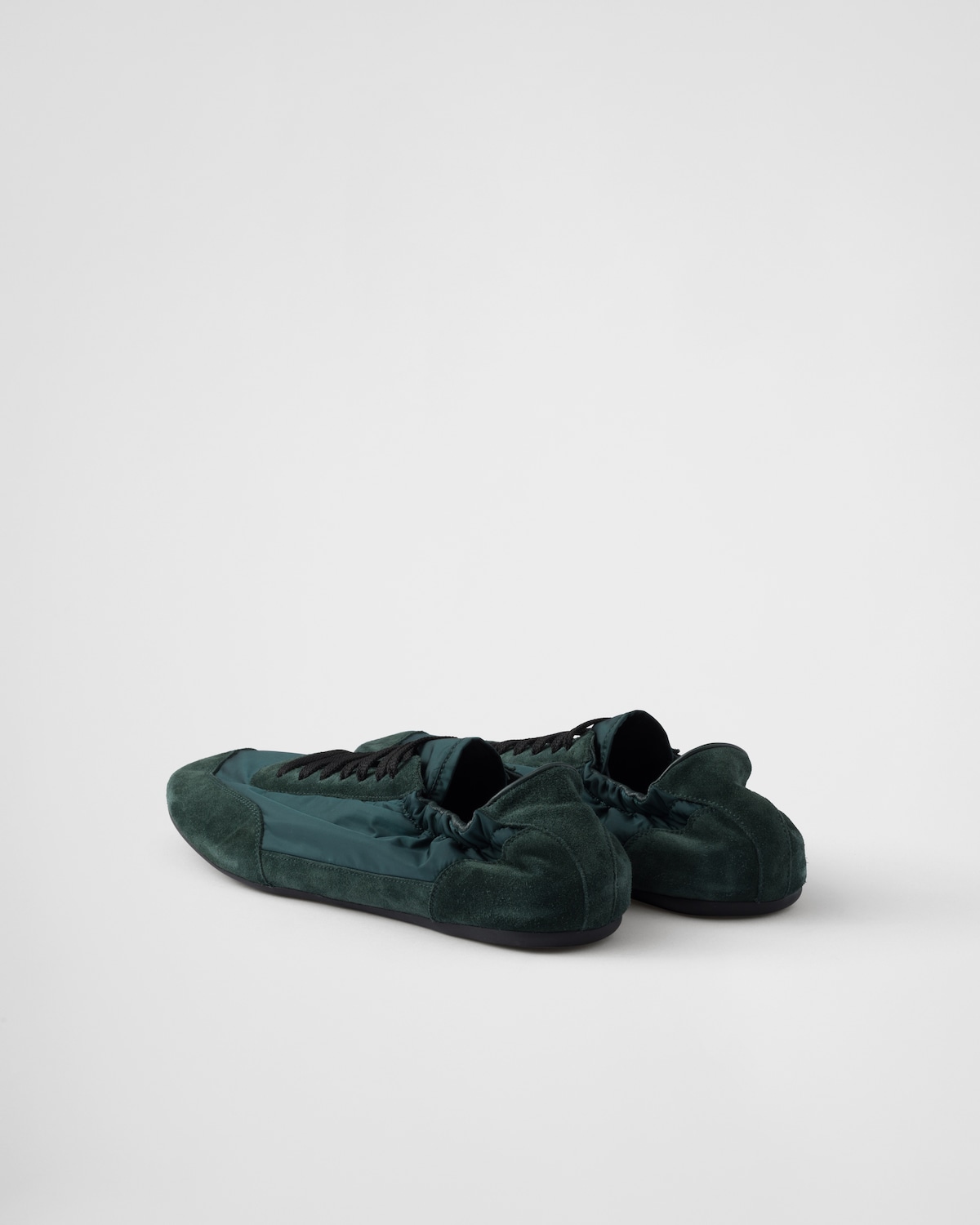 Prada Zapatillas Collapse de Re-Nylon y ante con elástico Precio de fábrica