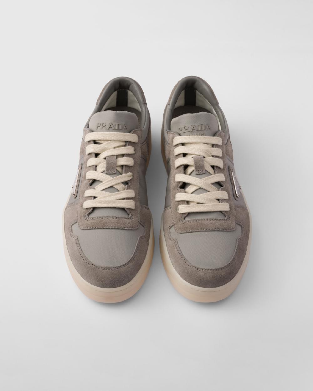 Prada Zapatillas Downtown de Re-Nylon y ante Superdescuento