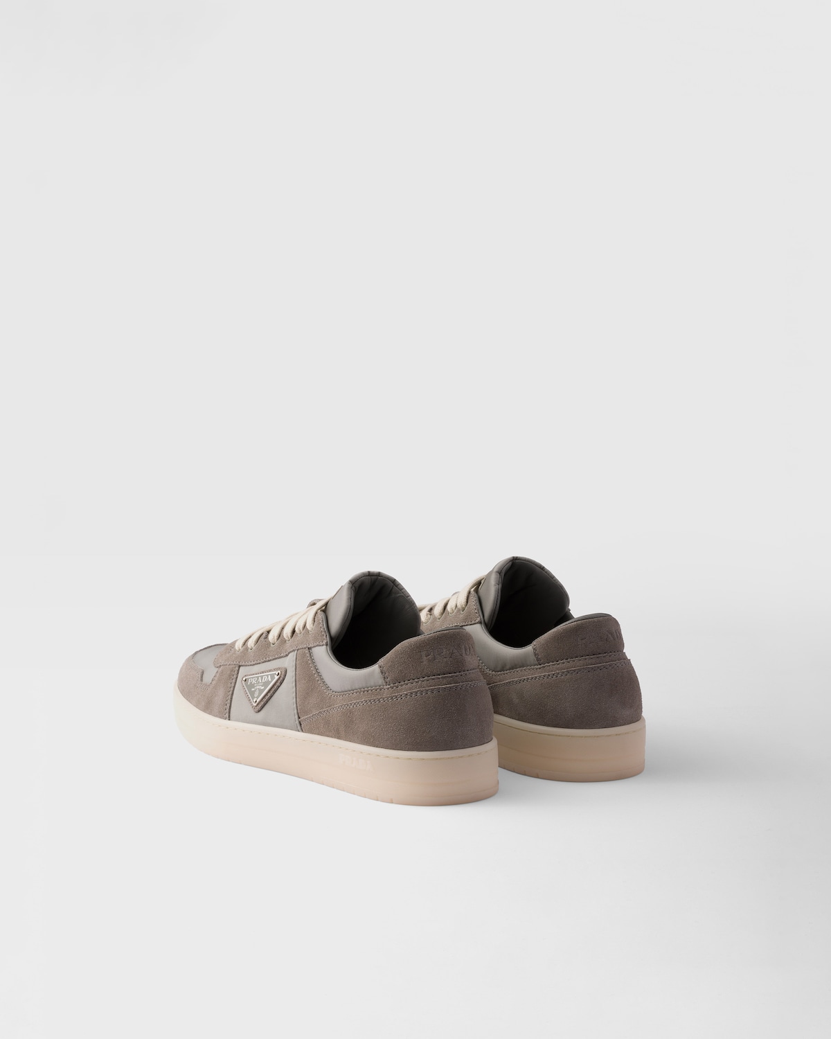 Prada Zapatillas Downtown de Re-Nylon y ante Superdescuento