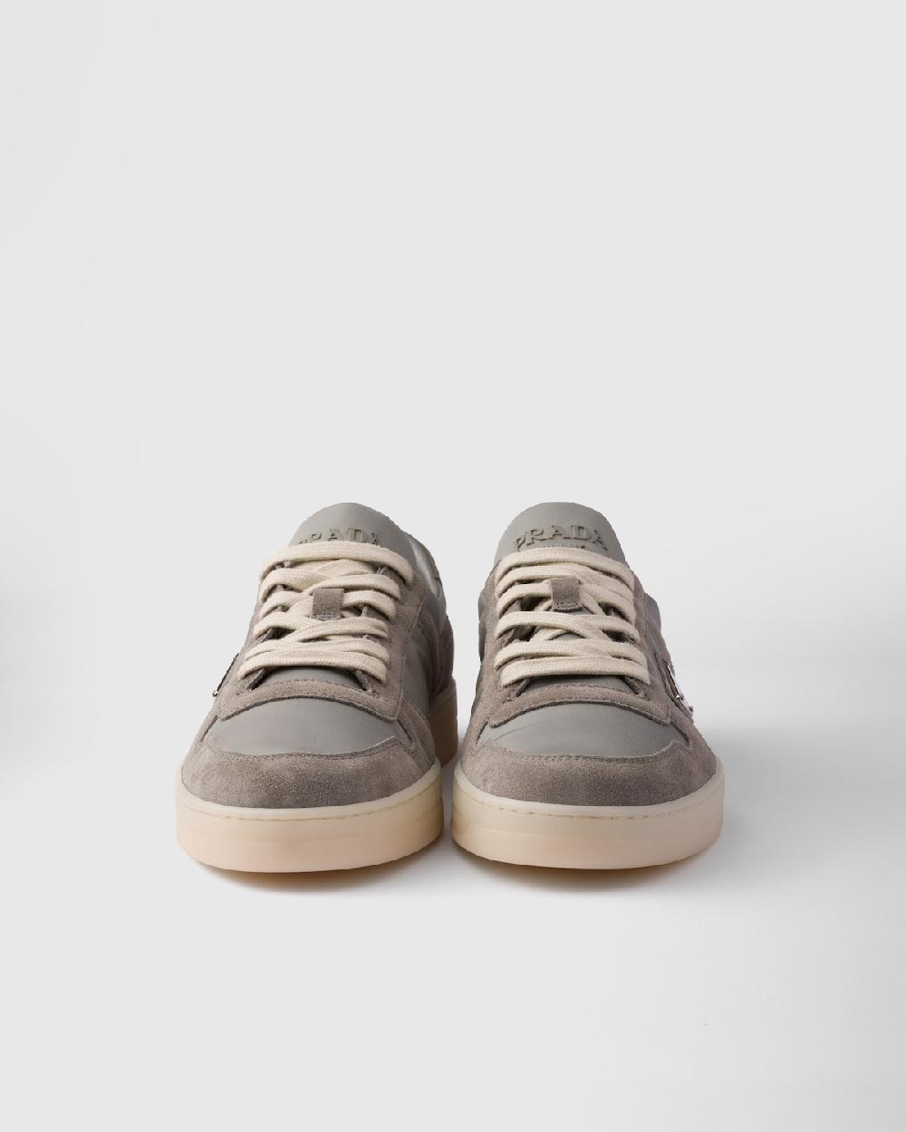 Prada Zapatillas Downtown de Re-Nylon y ante Superdescuento