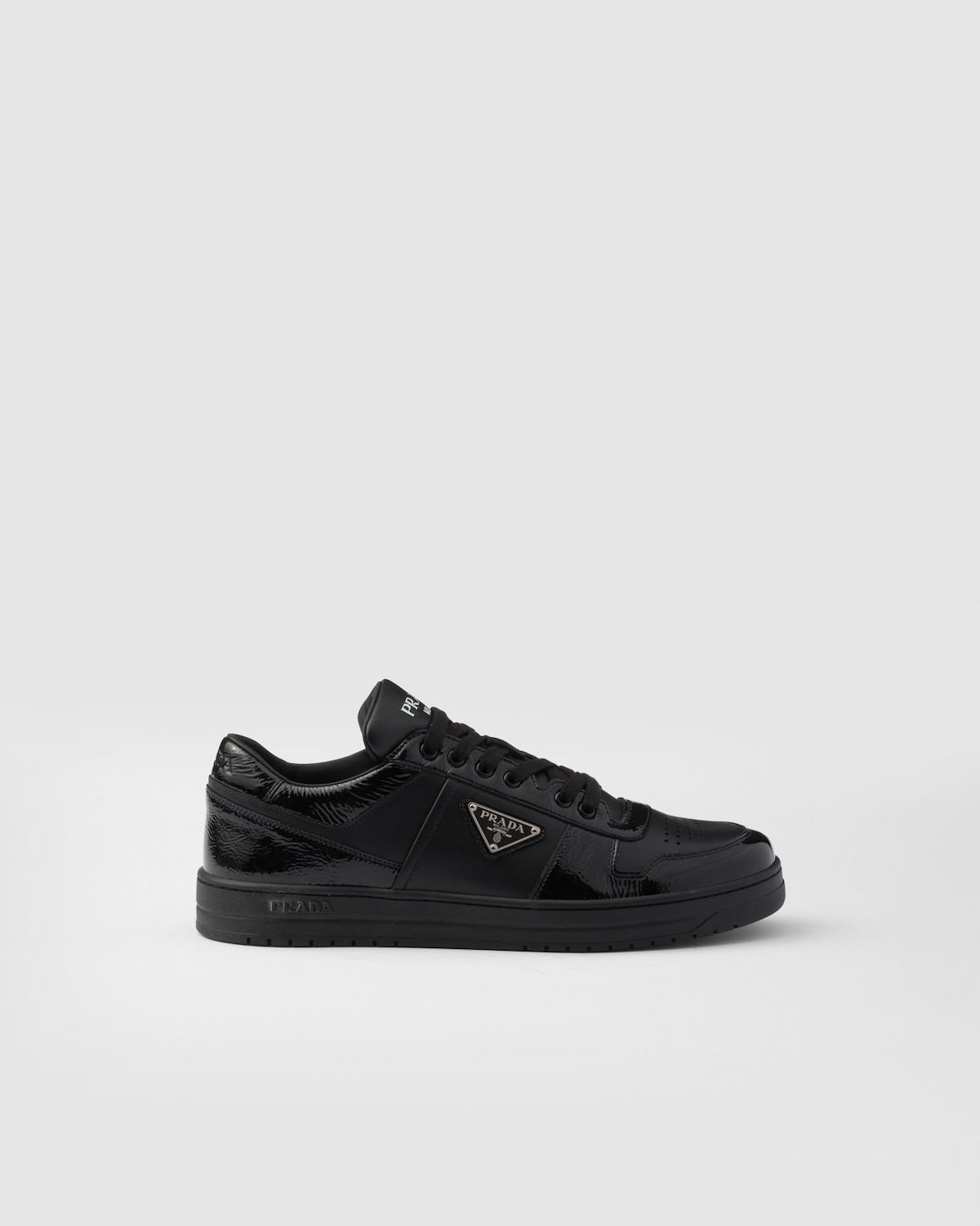 Prada Zapatillas Downtown de piel