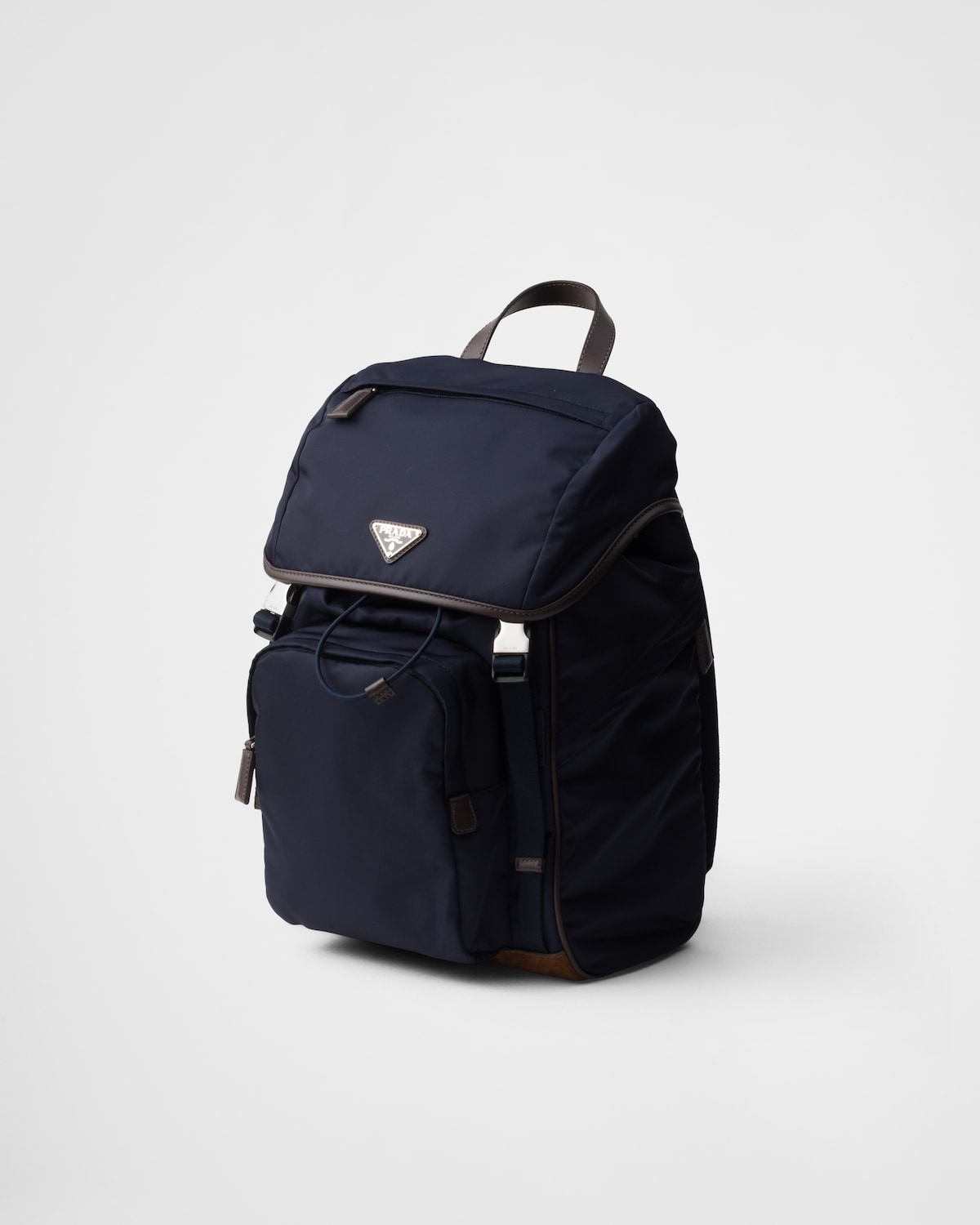 Prada Mochila de Re-Nylon y piel Rebajas de fin de temporada