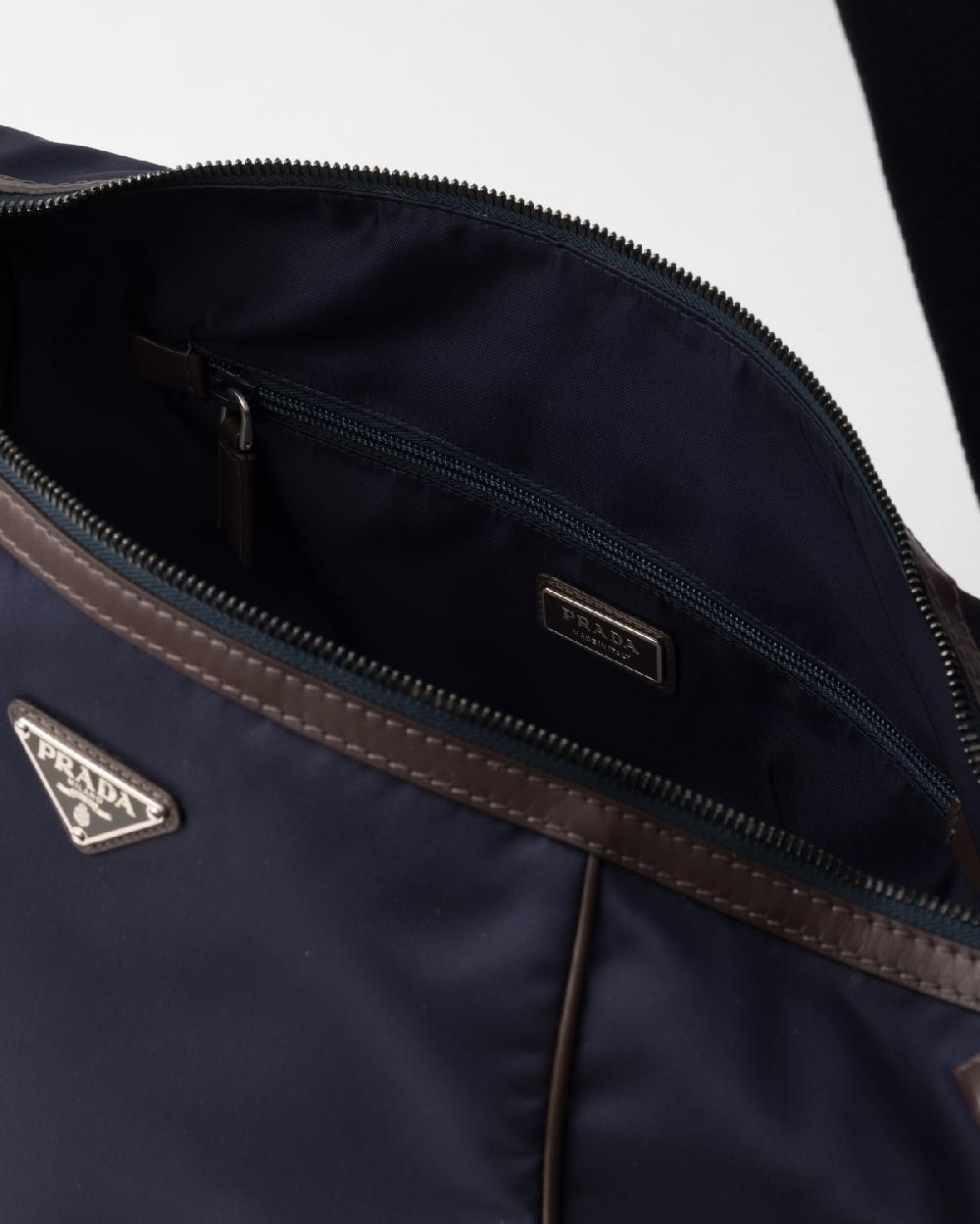 Prada Bolso bandolera de Re-Nylon y piel Precio ultrabajo