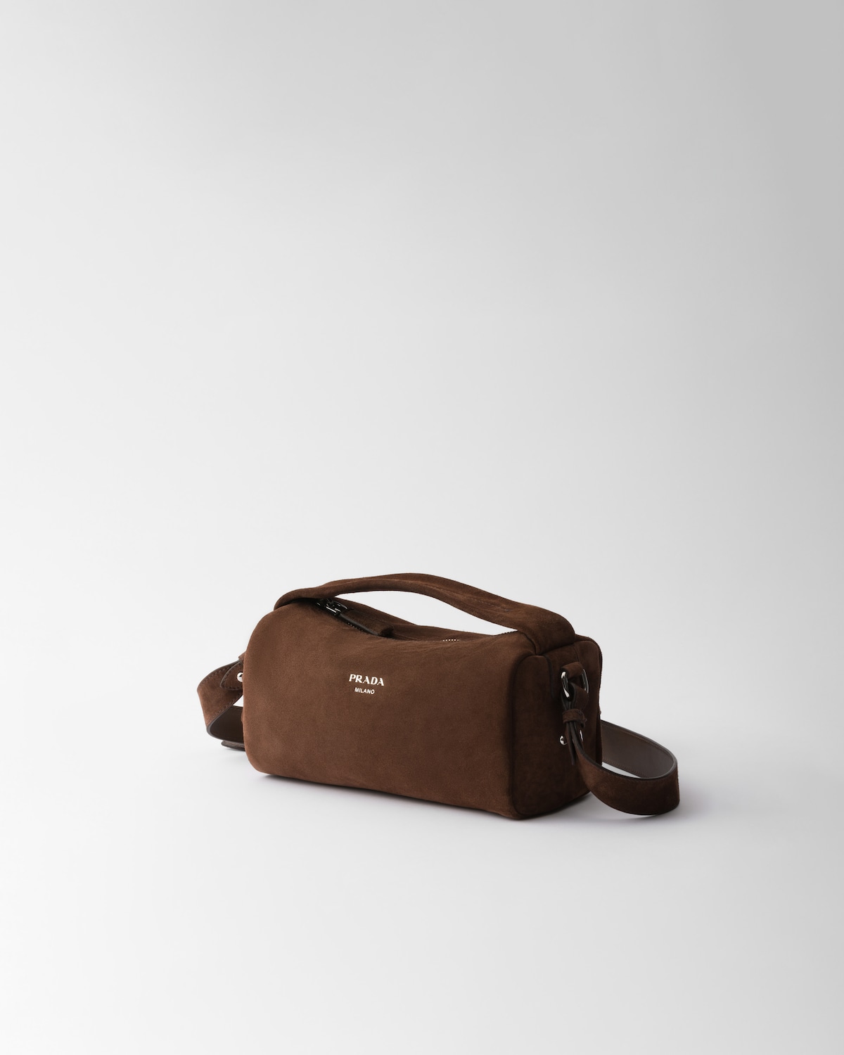 Prada Bolso bandolera de ante Outlet online