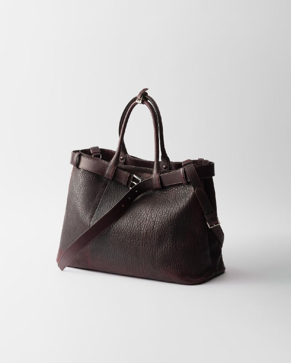 Prada Bolso Prada Buckle de napa Gran oferta