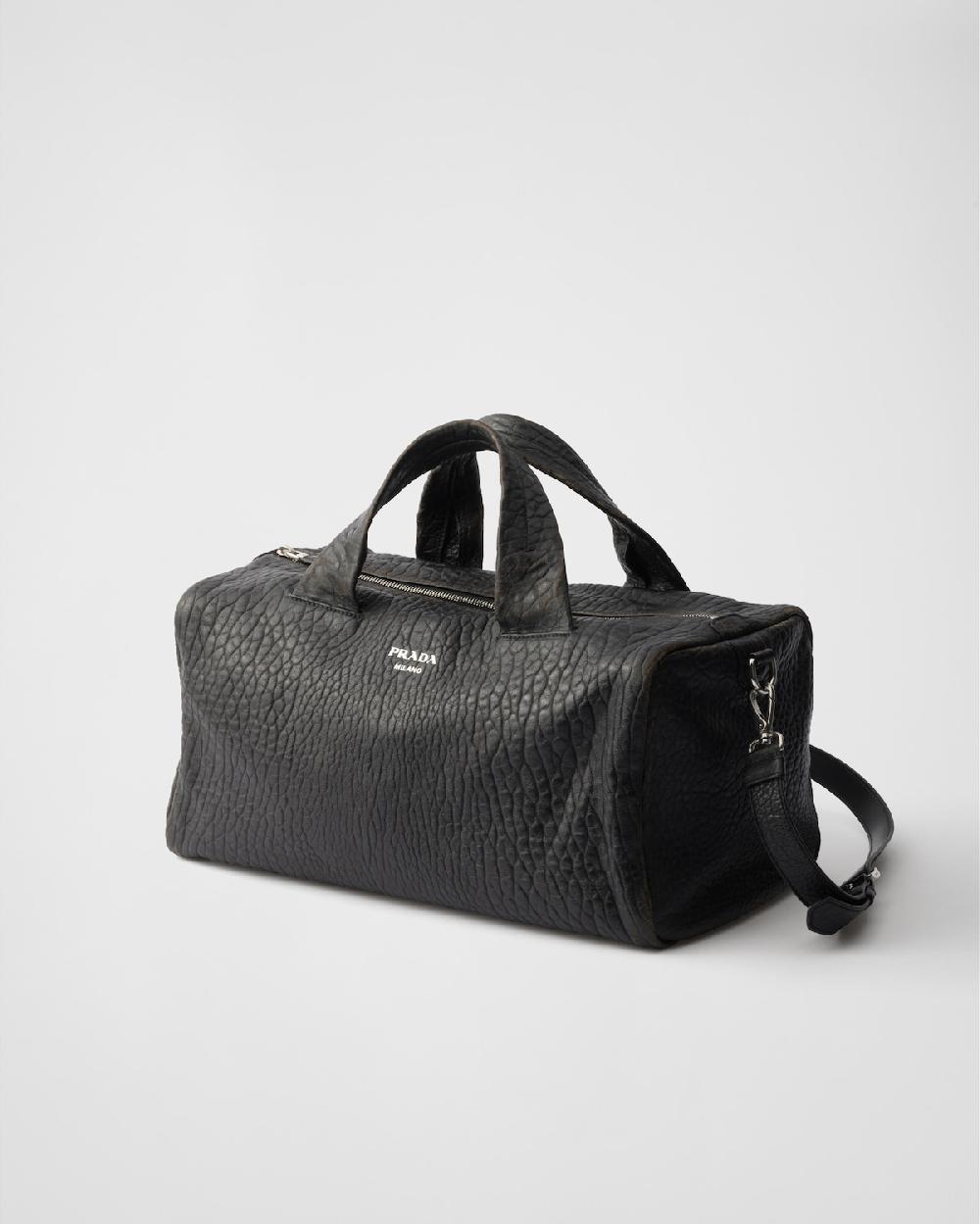 Prada Bolsa de viaje de napa