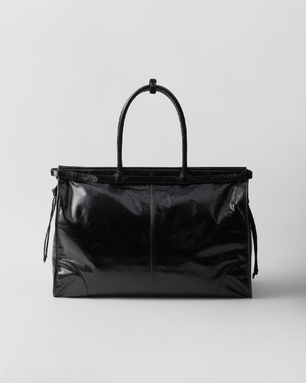 Prada Bolso tote de piel Liquidación