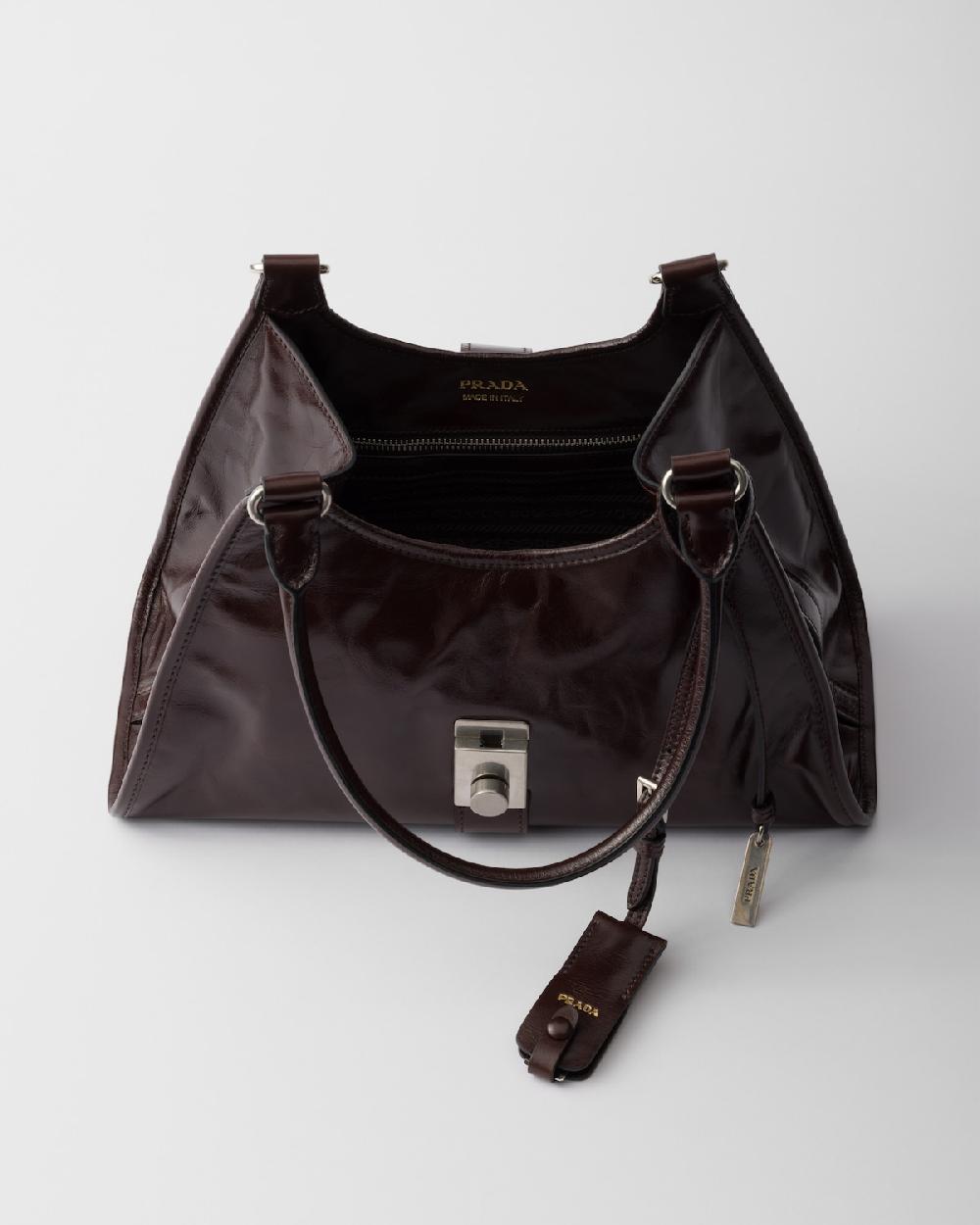 Prada Bolso tote de piel mediano Promoción por tiempo limitado