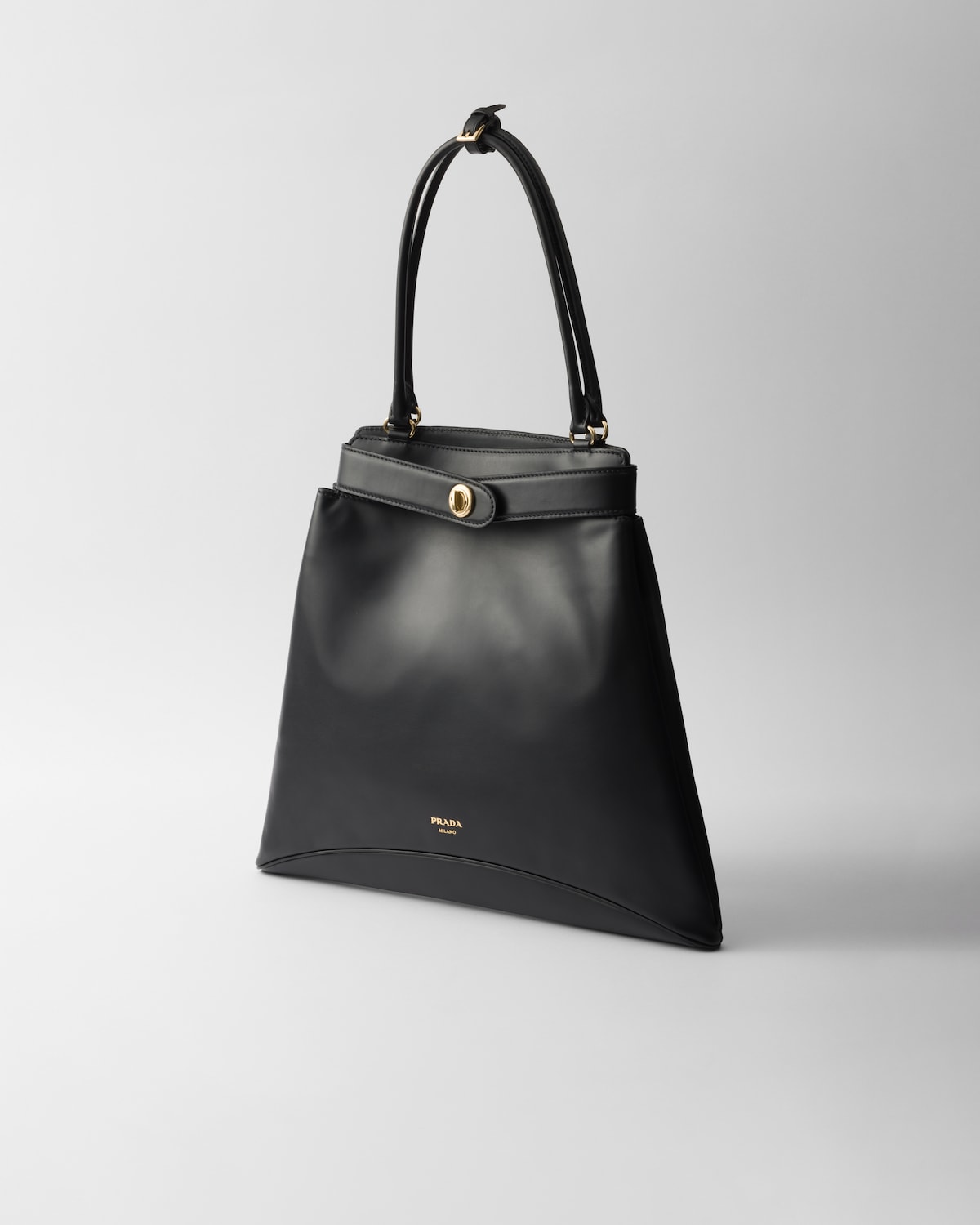 Prada Bolso Prada Etude de piel grande Promoción trimestral