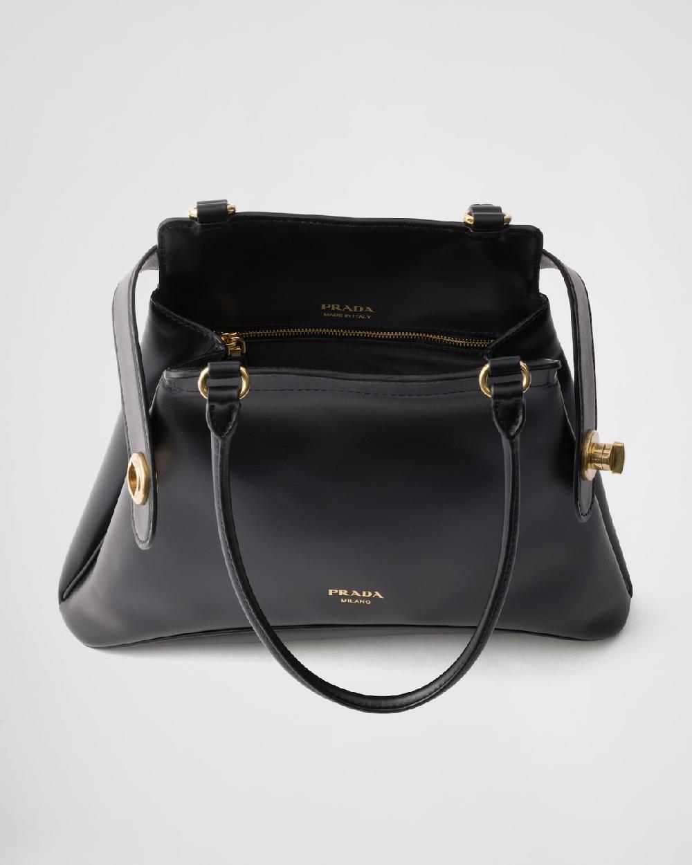 Prada Bolso tote Prada Etude mediano de piel Superdescuento