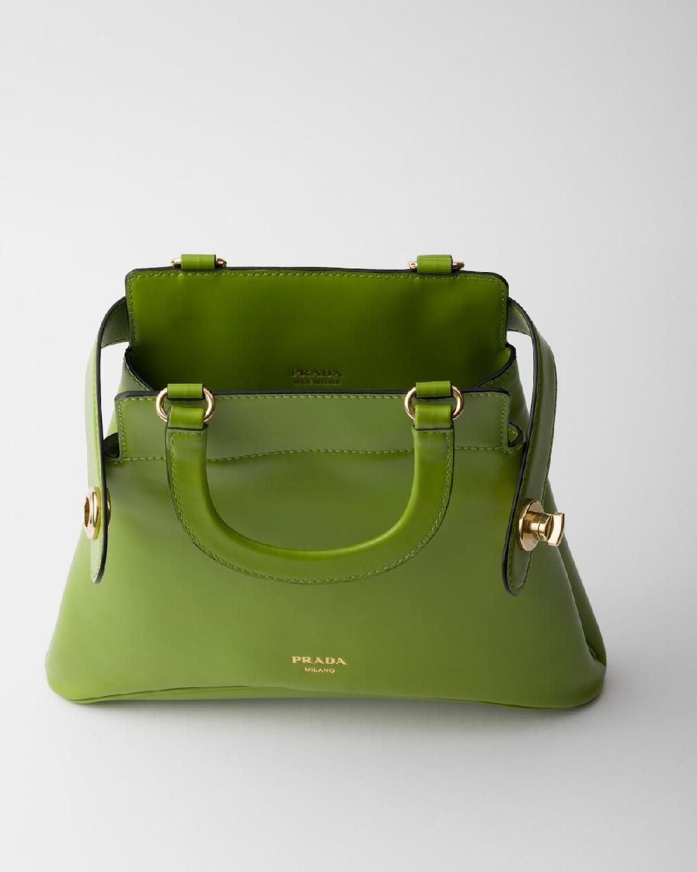 Prada Bolso Prada Etude de piel mediano Liquidación