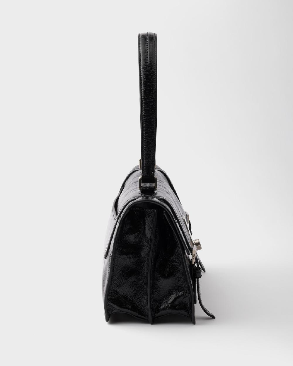 Prada Bolso de piel mediano Precios de Black Friday
