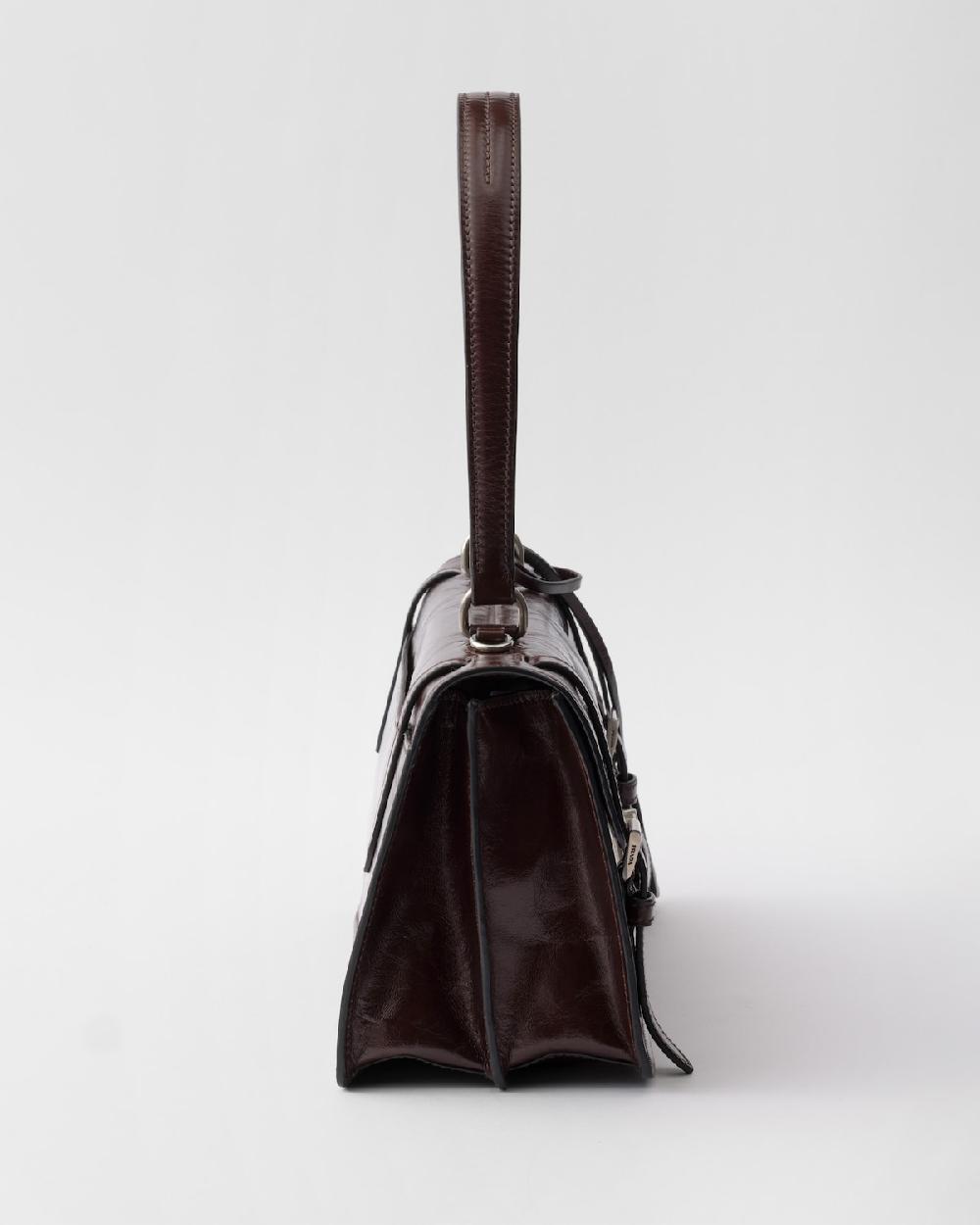 Prada Bolso de piel mediano En oferta