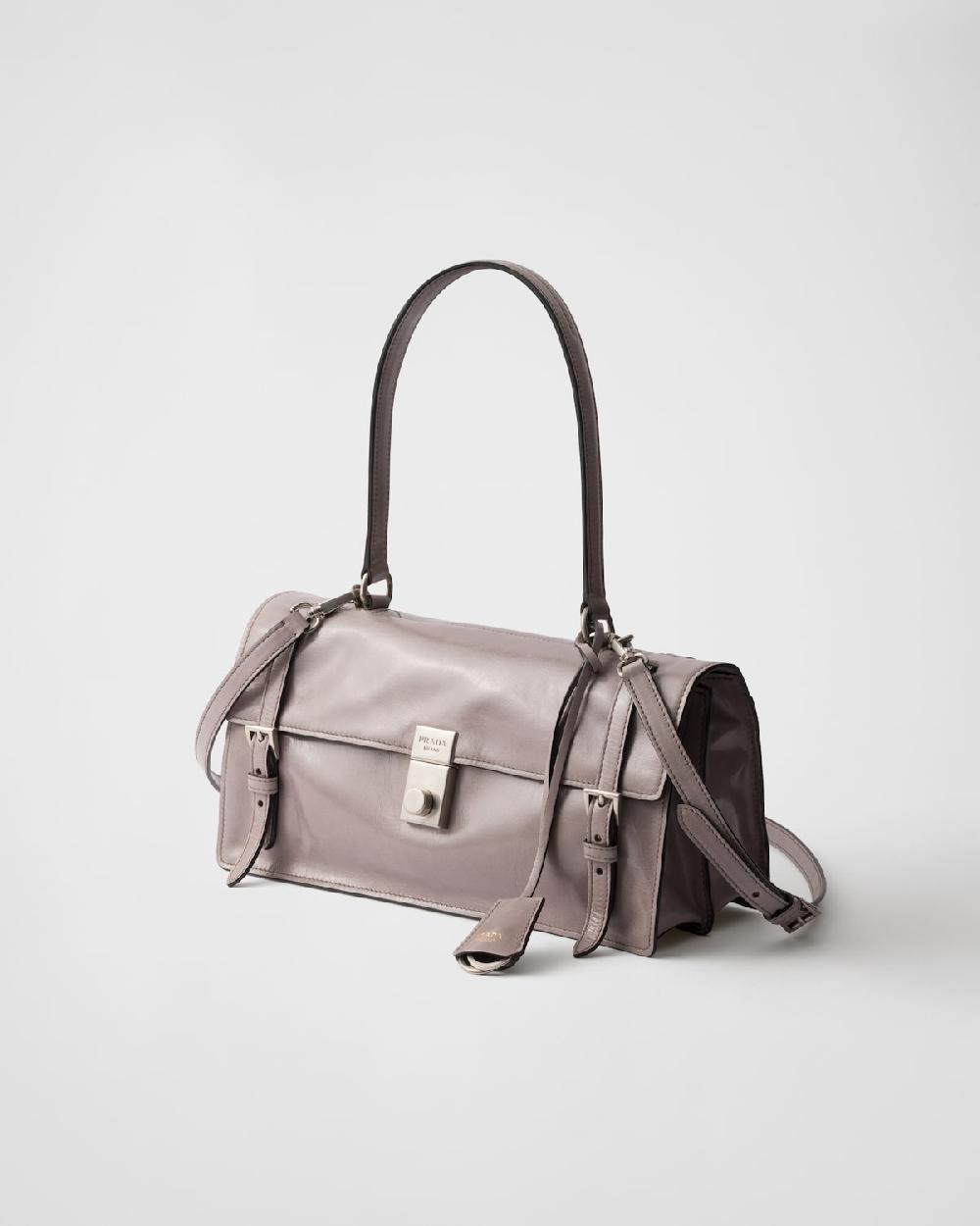Prada Bolso de piel mediano