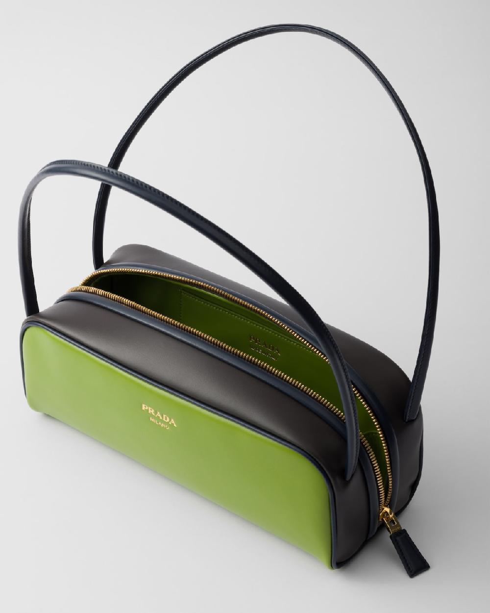 Prada Bolso bandolera Prada Swing de piel lisa Ofertas especiales
