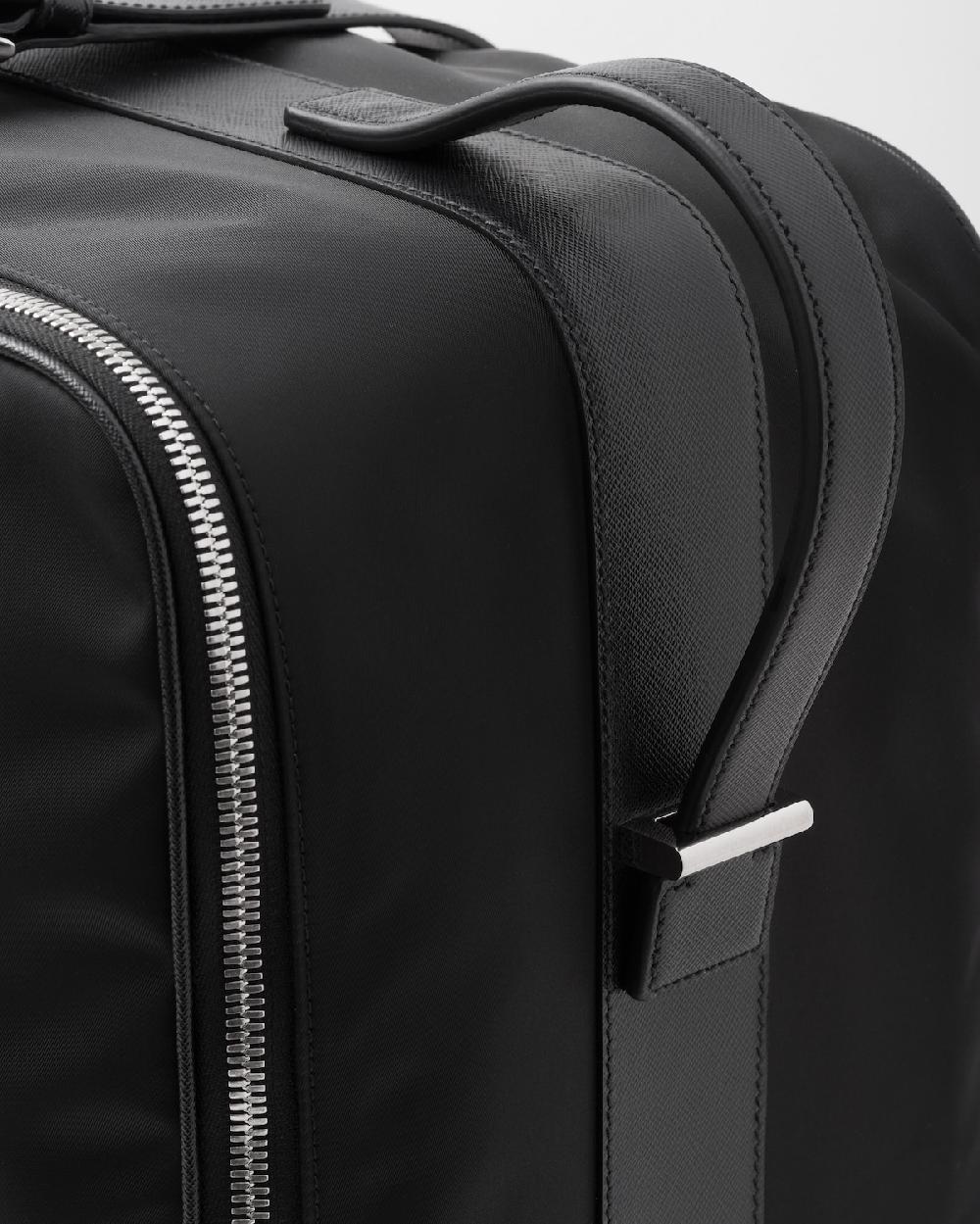 Prada Maleta de Re-Nylon y piel Saffiano Rebajas