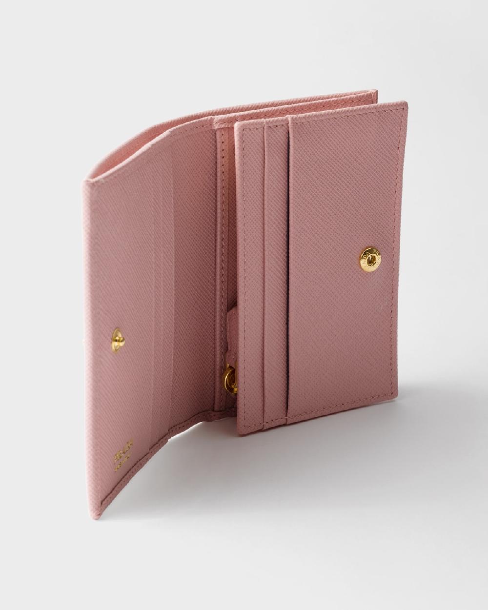 Prada Small Saffiano Leather Wallet Rebajas de fábrica