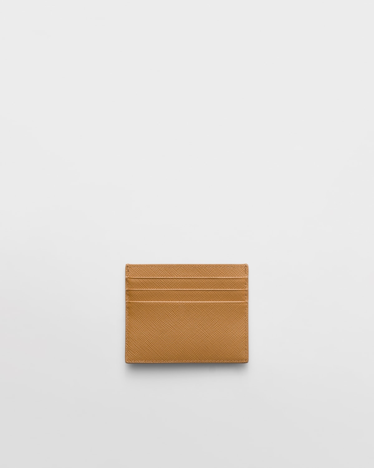 Prada Tarjetero de piel Saffiano Descuento