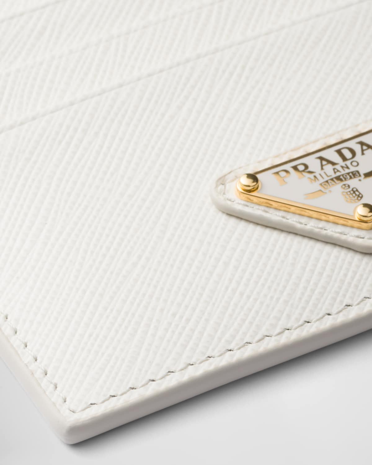 Prada Tarjetero de piel Saffiano