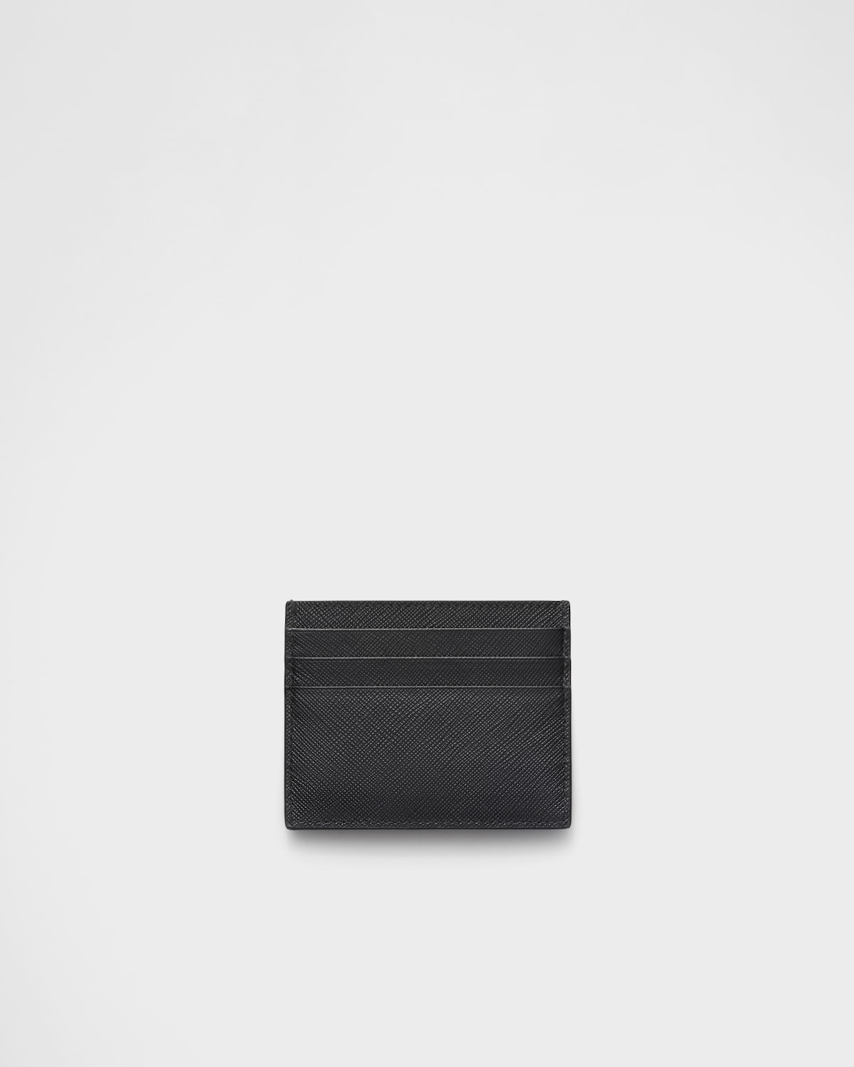 Prada Tarjetero de piel Saffiano Liquidación
