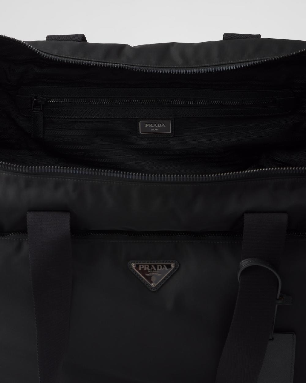 Prada Trolley de Re-Nylon y piel Saffiano 2025