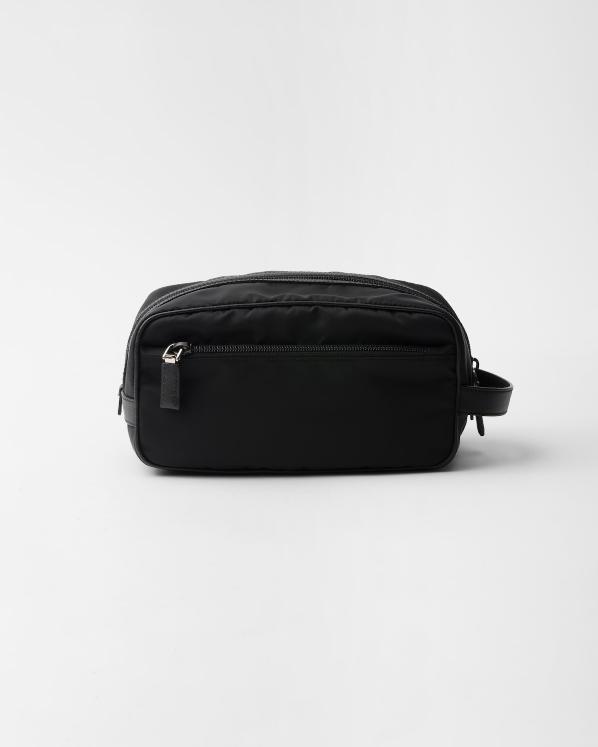 Prada Pouch de viaje de Re-Nylon y piel Saffiano En línea