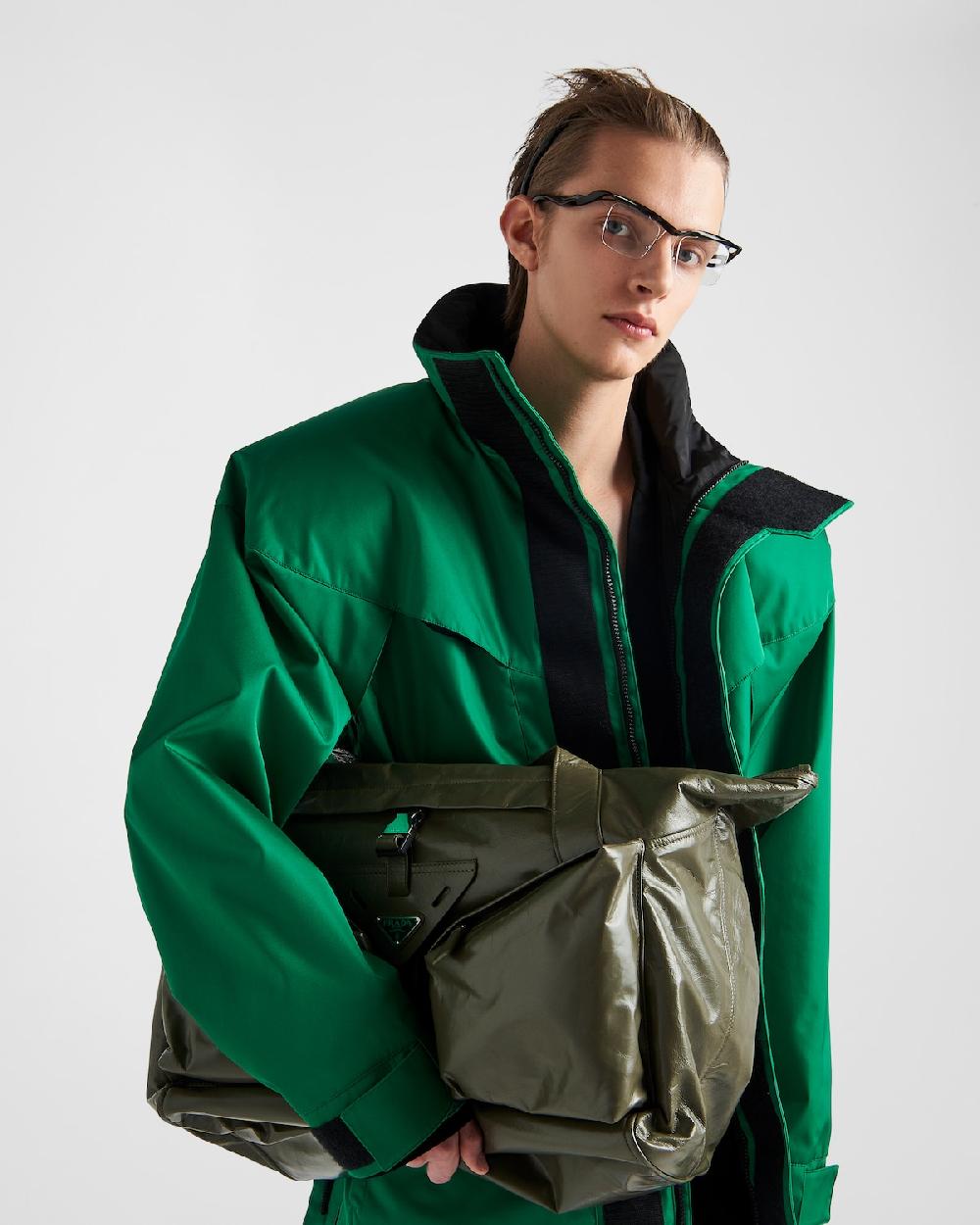 Prada Bolsa de viaje en piel