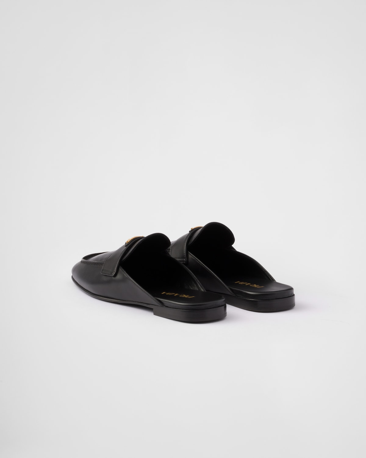 Prada Zapatillas de piel En oferta