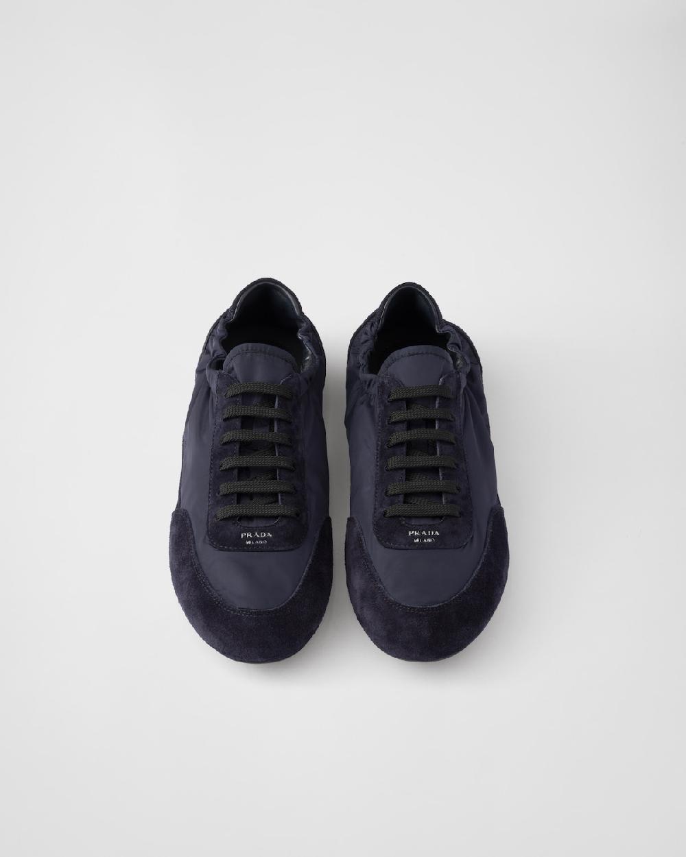 Prada Zapatillas Collapse de Re-Nylon y ante Los más vendidos