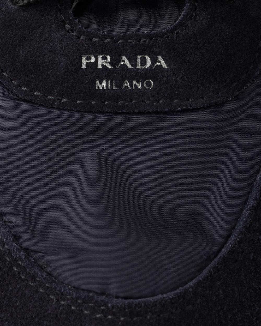 Prada Zapatillas Collapse de Re-Nylon y ante Los más vendidos