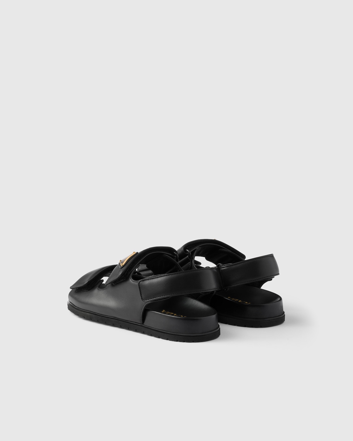 Prada Sandalias de napa Mejor oferta