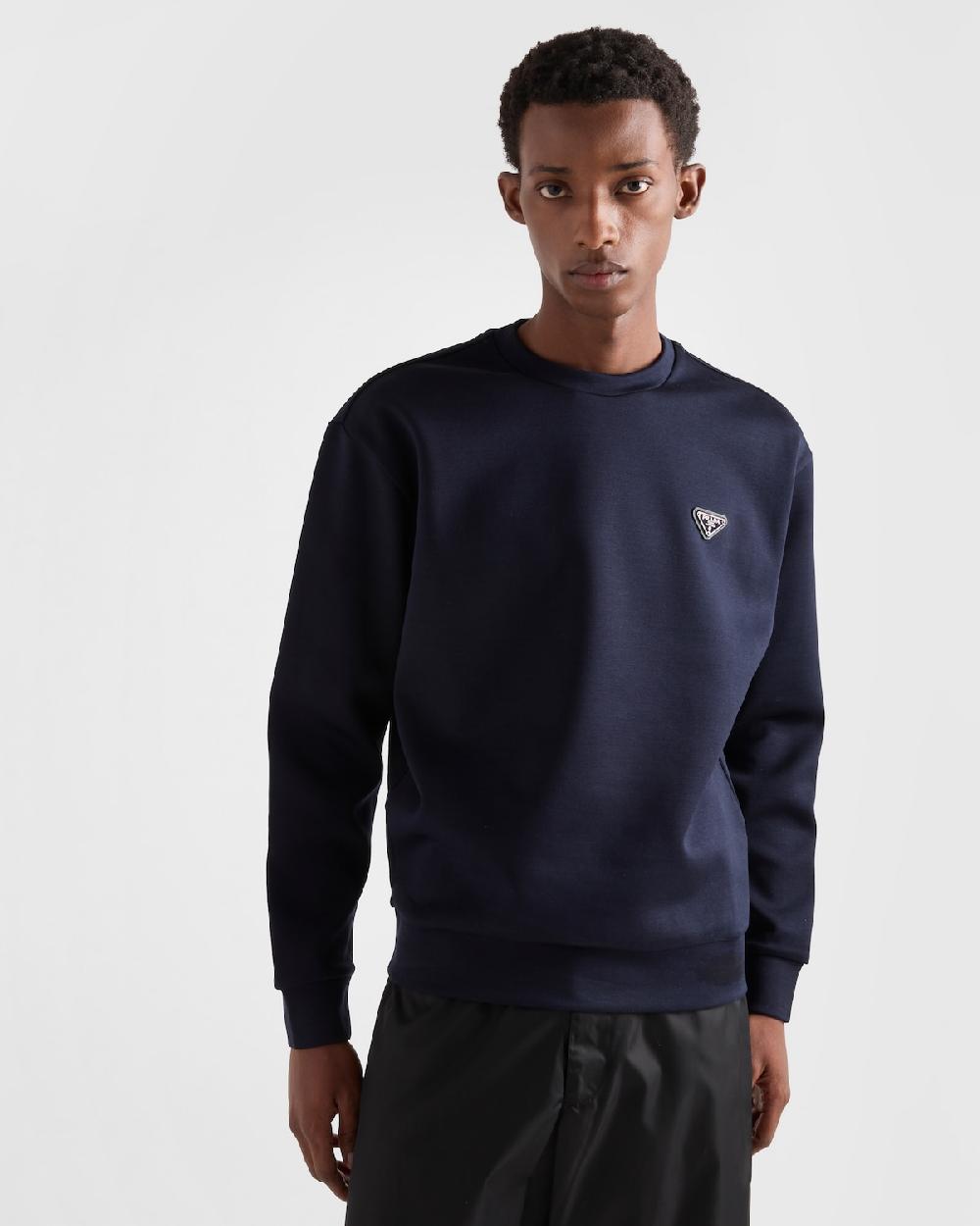 Prada Sudadera de algodón técnico Superdescuento