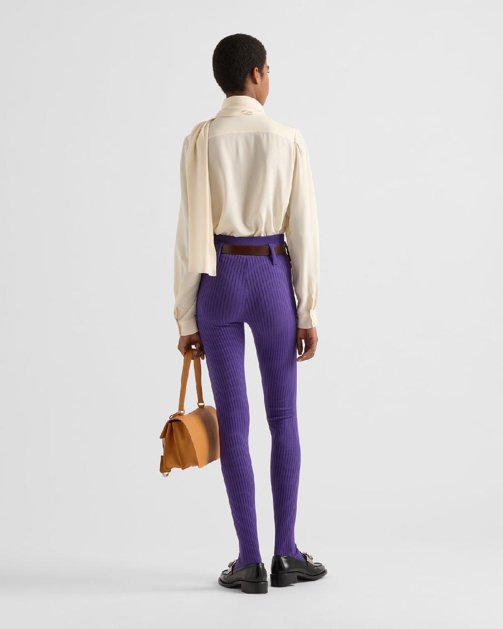 Prada Camisa de crepé Outlet online