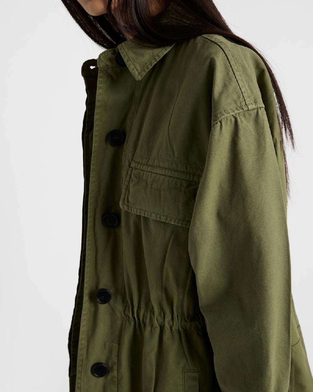 Prada Chaqueta de panamá de algodón envejecido Envío gratis