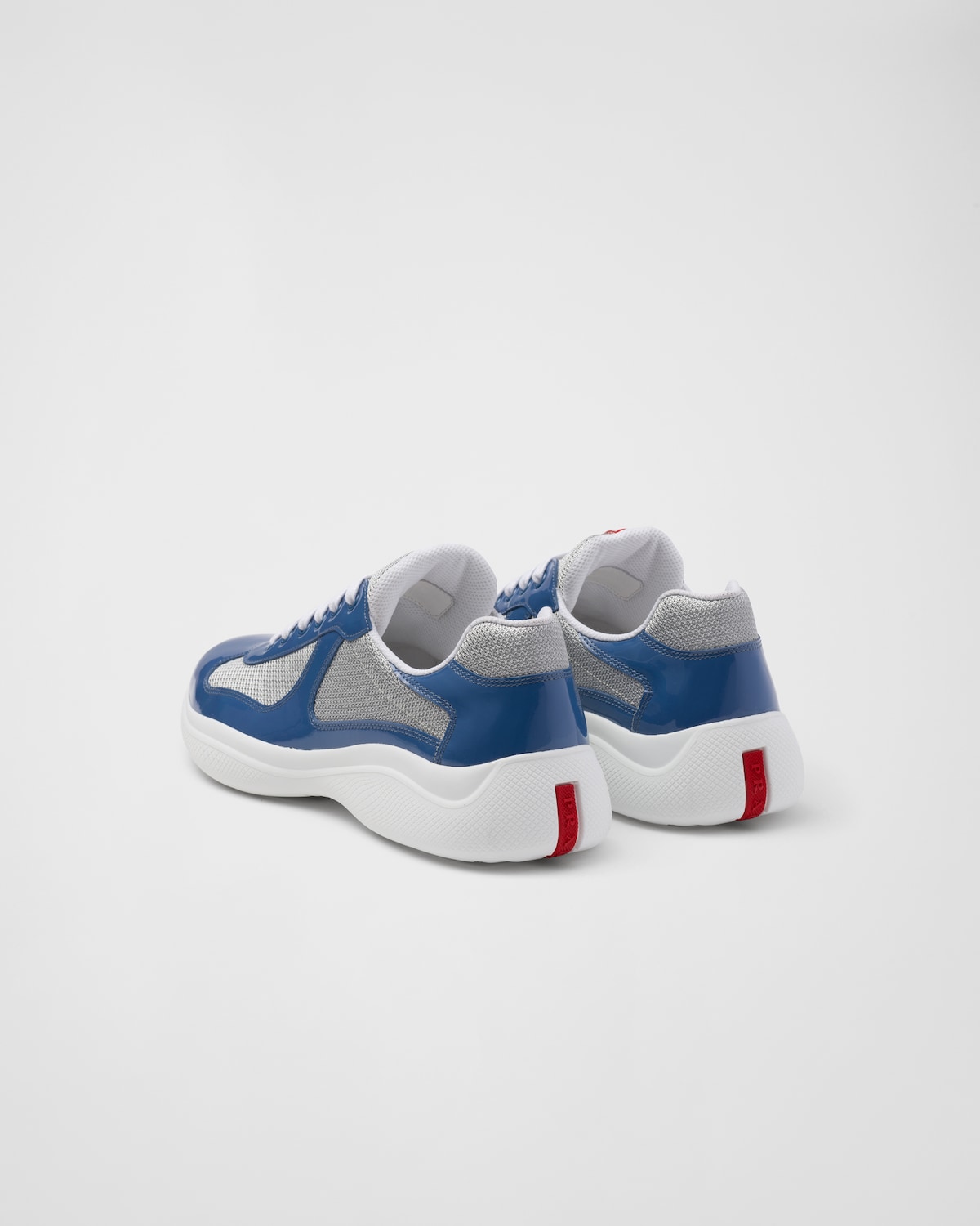 Prada Zapatillas Prada America's Cup de charol y tejido técnico COMPRAR AHORA