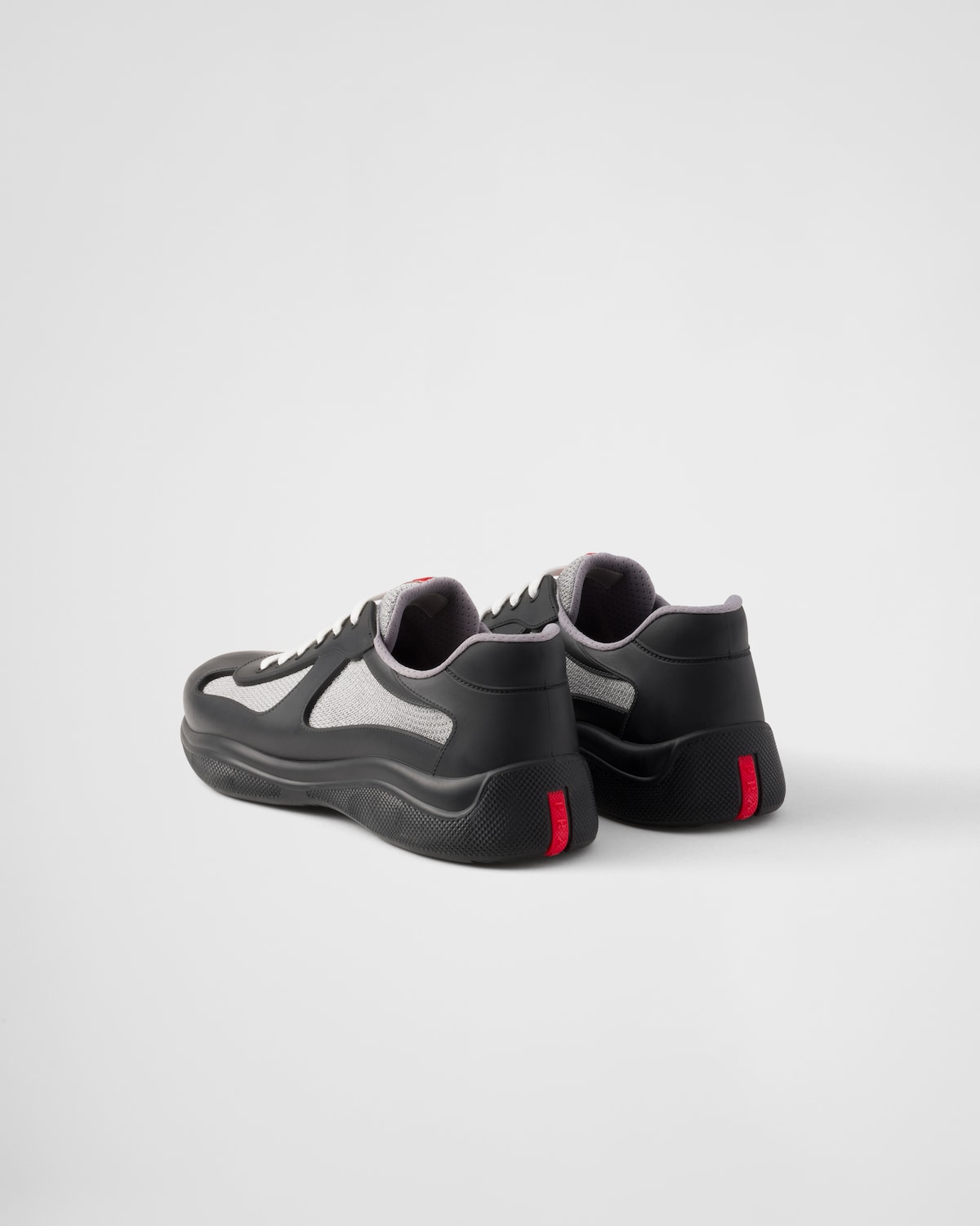 Prada Zapatillas de goma y tejido técnico Prada America's Cup Superdescuento