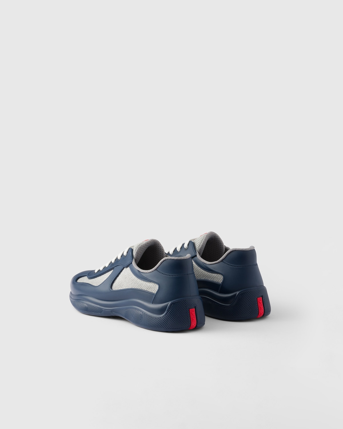 Prada Zapatillas de goma y tejido técnico Prada America's Cup Grandes descuentos