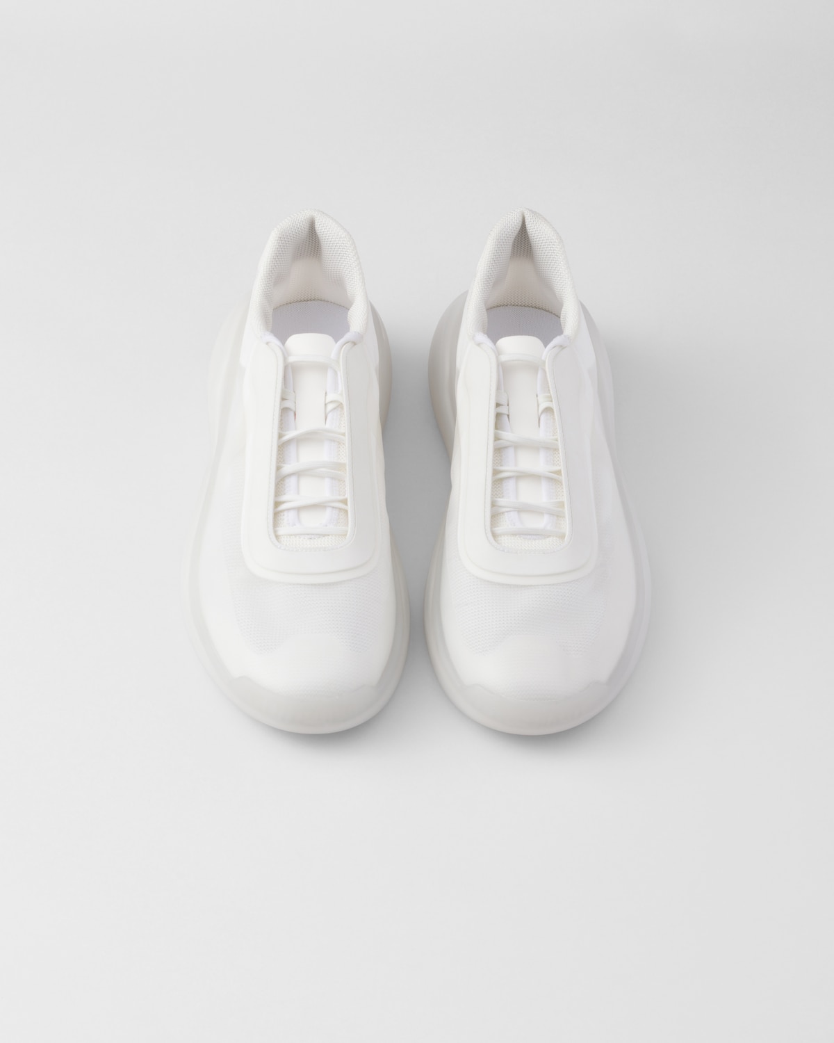 Prada Zapatillas Prada America’s Cup de Re-Nylon y tejido técnico Tienda de fábrica