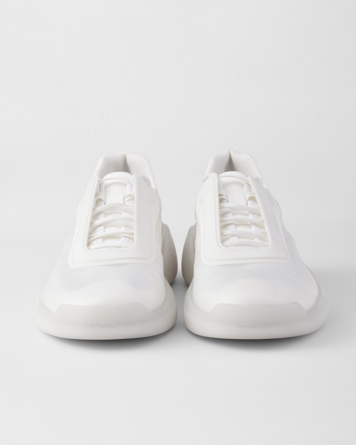 Prada Zapatillas Prada America’s Cup de Re-Nylon y tejido técnico Tienda de fábrica