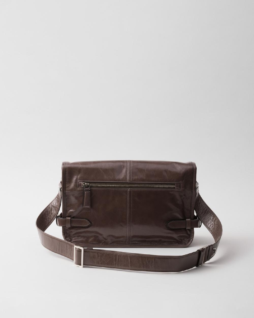 Prada Bolso bandolera de piel Descuento por venta flash