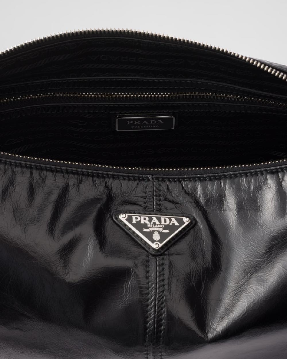 Prada Bolso bandolera de piel Ofertas especiales
