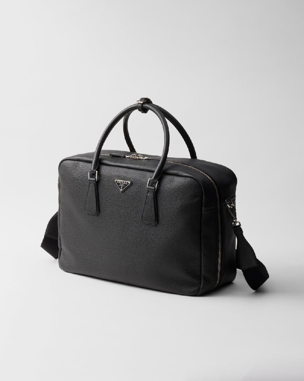 Prada Maletín de piel Grandes ahorros