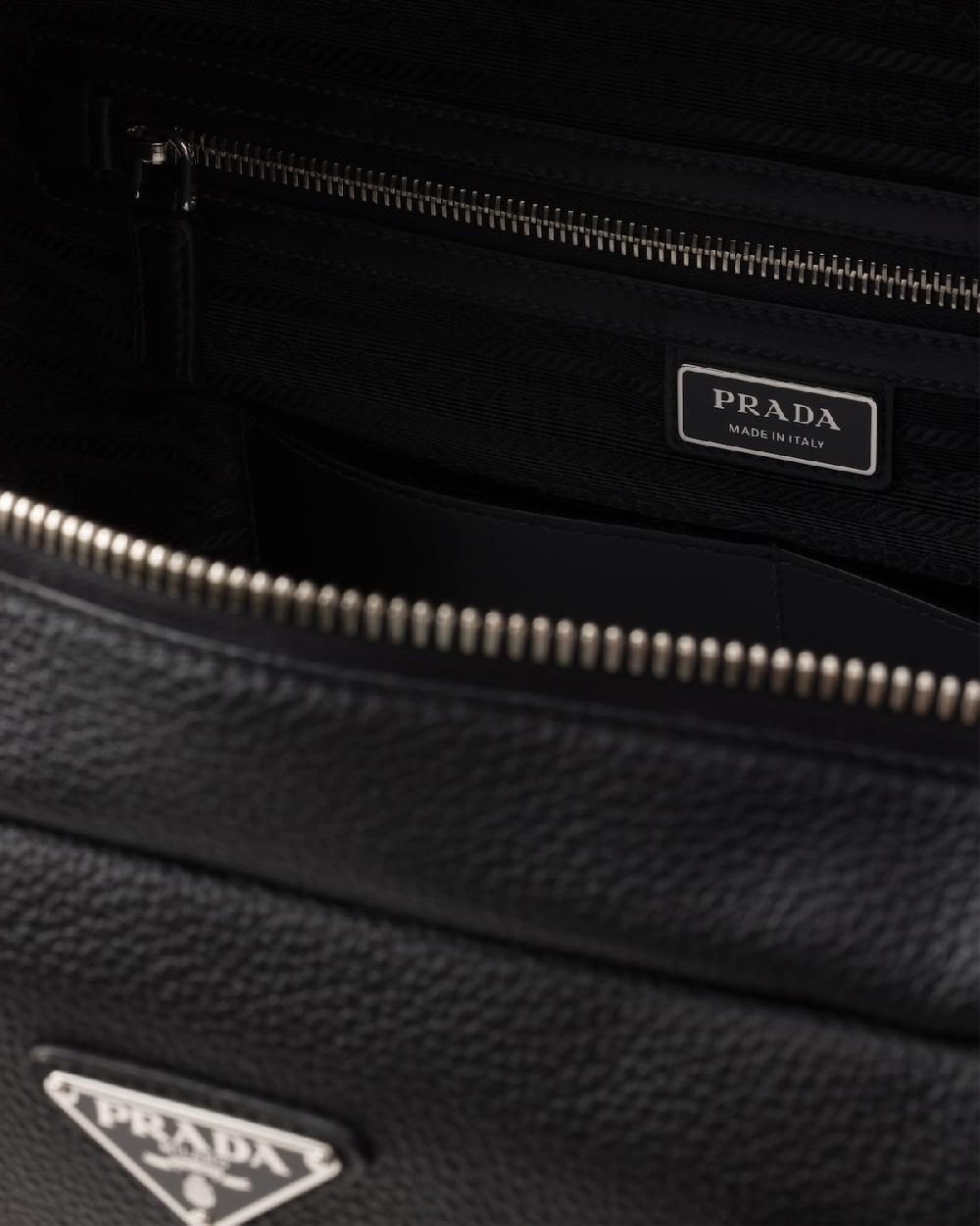 Prada Maletín de piel Grandes ahorros