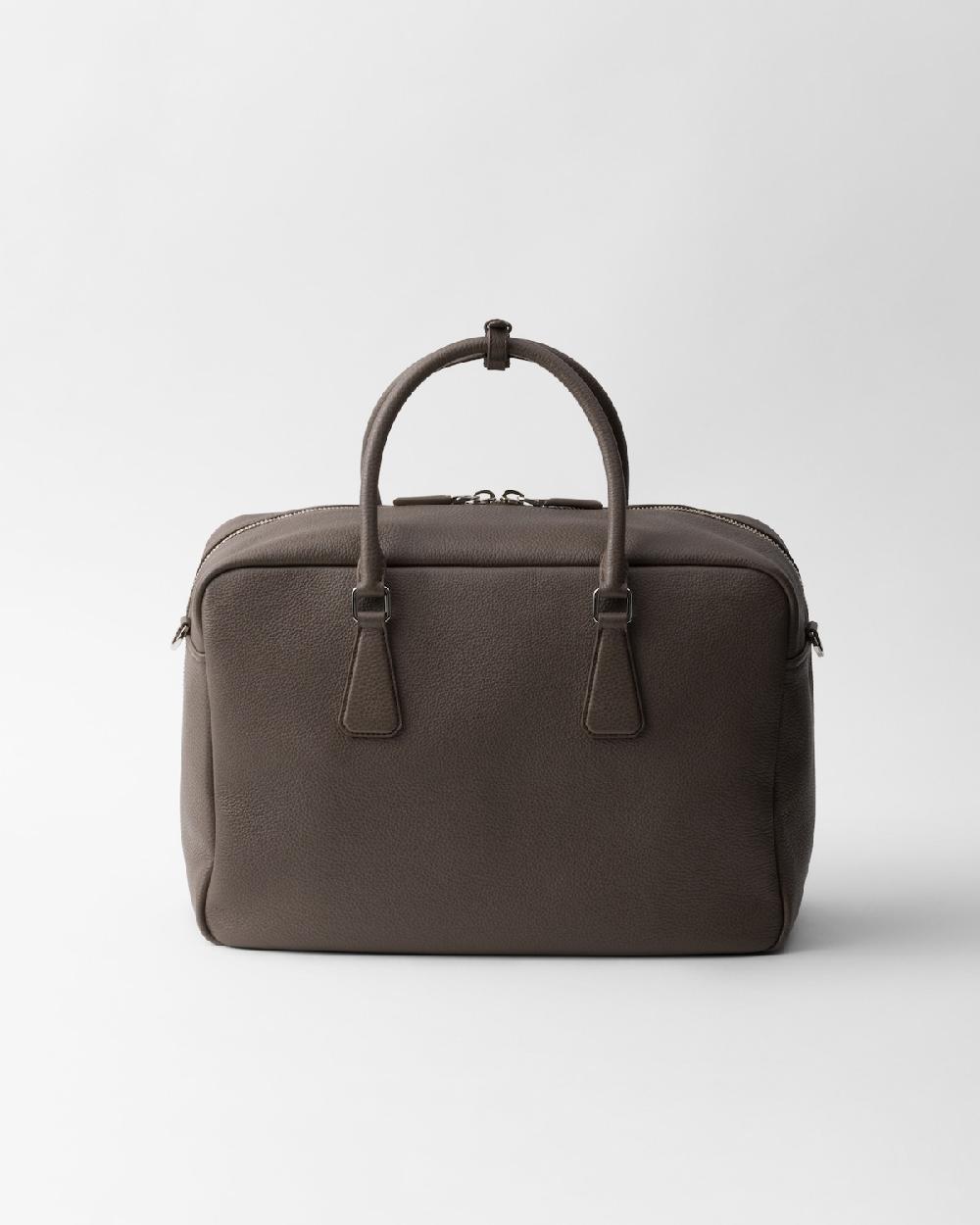 Prada Maletín de piel Rebajas de fin de temporada